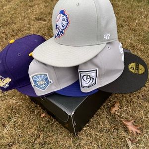 New Era Hat Bundle Fitted Snapback